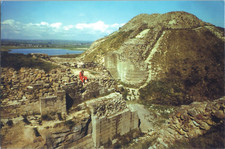 Postcard. Sandal Castle. Near