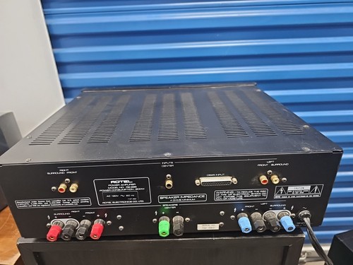 Power amplifier rotel - amplifier, model