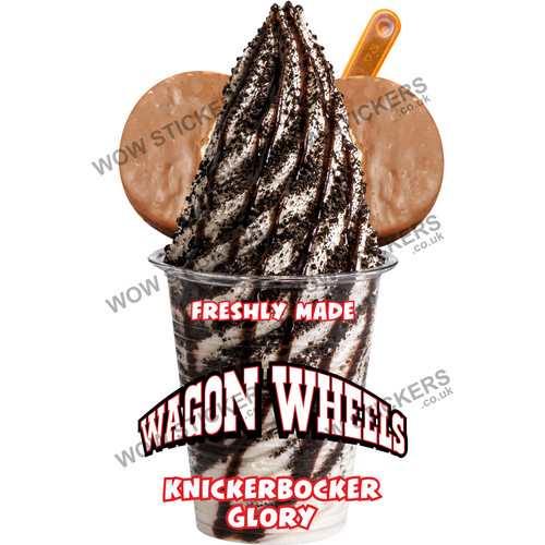 Wagon wheels ice cream - wheels,