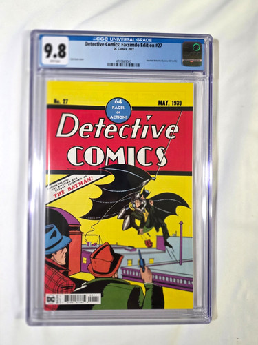 Detective comics facsimile - #27,