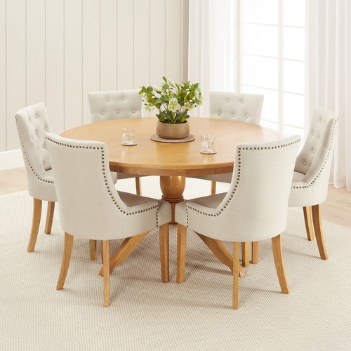 Dining table cheshire oak - dining,