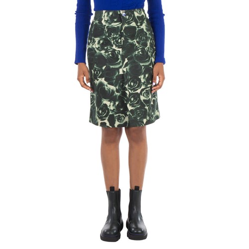 Burberry floral print waxed - floral,