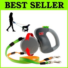 Double Dog Retractable Leash -