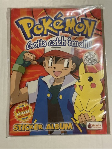 Vintage pokemon sticker album - vintage,