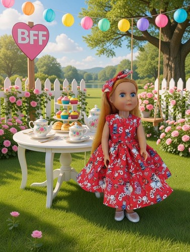 Dolls clothes dress set - "dolls,