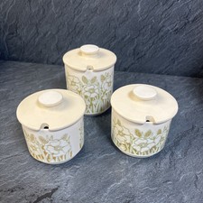 Trio Hornsea Pottery Fleur