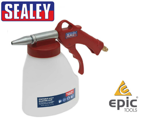 Sealey portable soda blasting - sealey,