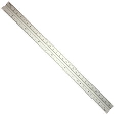 30cm aluminium scale - aluminium, ruler