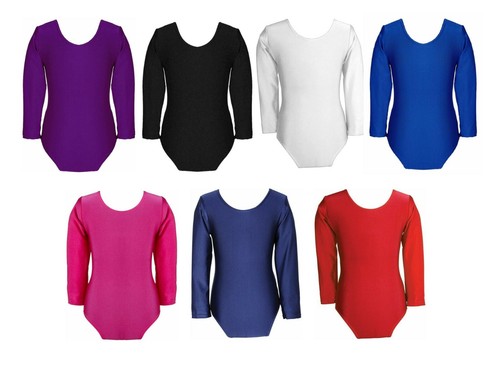 Girls leotard long sleeve - leotard,