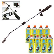 Weed Burner Killer Wand Butane Gas Blowtorch Garden Outdoor Weeds Moss Fungus