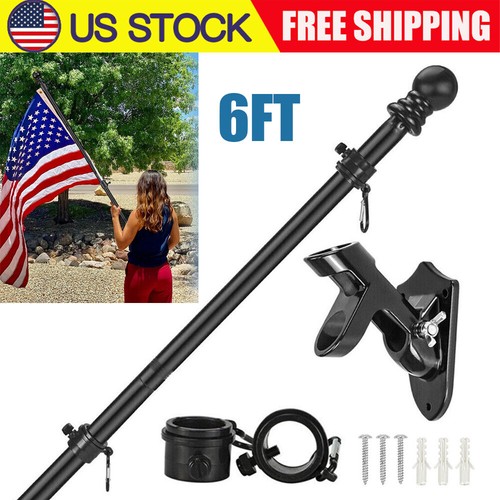 6ft flag pole - flag,