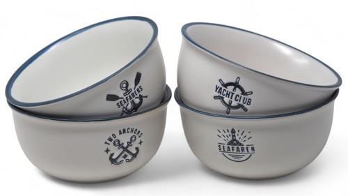 Nautical ceramic cereal - ceramic,