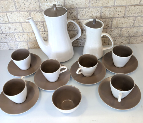 1970s poole pottery sepia - ,