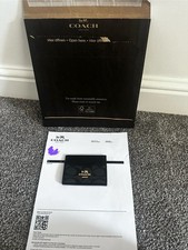 Coach Card Holder