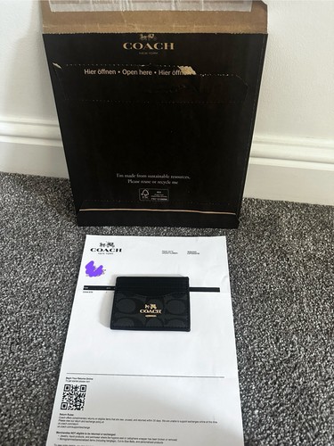 Coach card holder - coach,