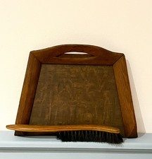 Vintage Wooden Crumb Catcher /