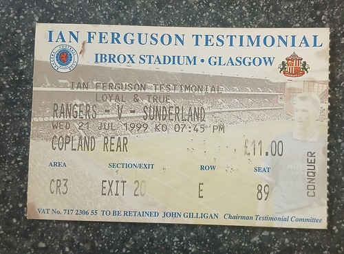 Glasgow rangers sunderland - glasgow,