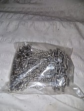 100 x 7cm Stainless Twisted