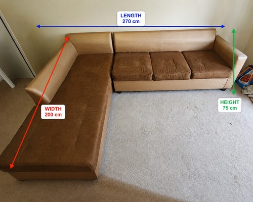 Modern corner sofa with - modern,