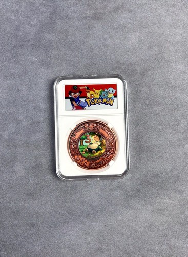 Pokemon snorlax 1oz - snorlax, copper
