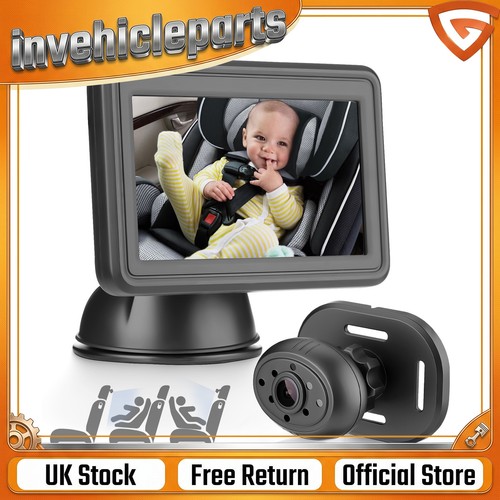 Baby car seat rearview - , mirror