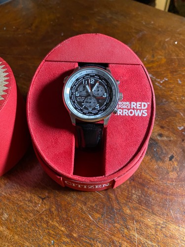 Citizen eco drive red - eco, arrow