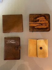 Bundle of 4 Mens wallets card