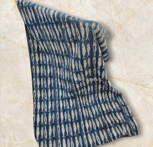 Hand block print quilted - hand,