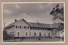 Postcard Denmark - Karup/Viborg - View of the Hotel - RARE - Black & White
