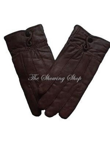 Ladies brown leather lead - leather, rein