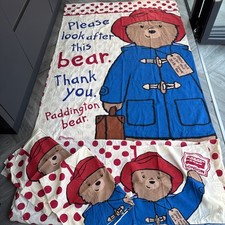 Paddington bear duvet cover - paddington,