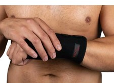 Pro 2 wellbeing wrist supports for Carpal tunnel unisex adult black size L