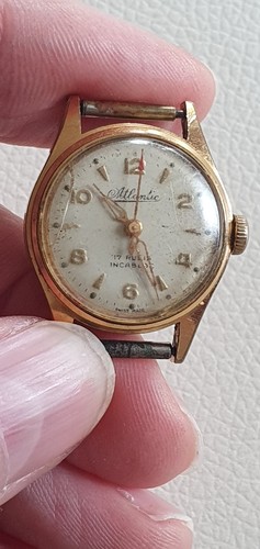 Vintage atlantic swiss watch - atlantic,