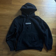 Supreme Box Logo Hoodie Black FW24 - 2024 - Size LARGE