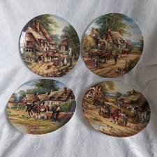 4 x Wedgewood Country Days Collectable Plates By Chris Howells