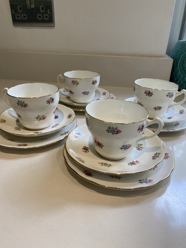 Vintage bone chine sets - 4, of