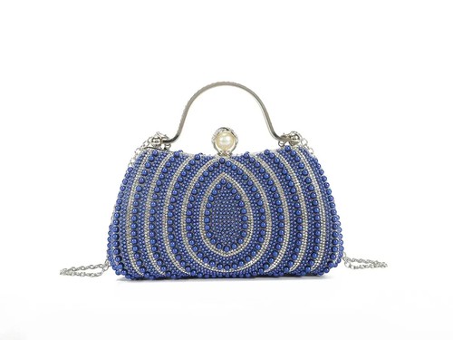 Women diamante clutch bag - diamante,