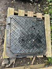 Eccles Foundary Manhole Cover HD Iron Road Lid £200+vat Highway Ductile 600x 600
