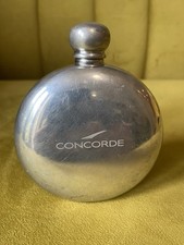 Vintage Collectible Concord Pewter Hip Flask Manufactured In England