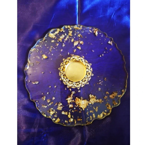 Purple mehndi decor - purple,