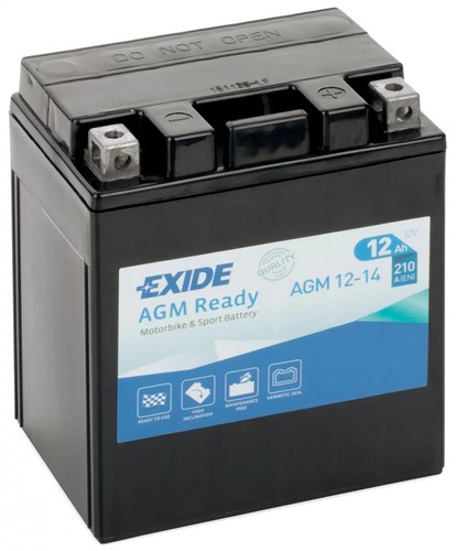 Agm12 exide motorcycle - agm12-14,