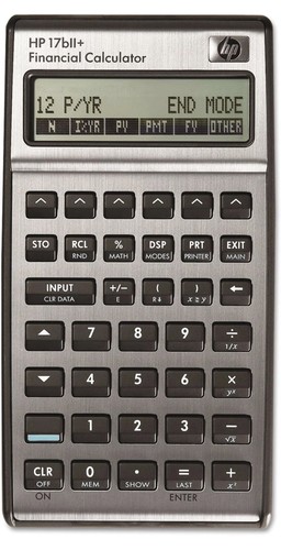 17bii financial calculator - 17bii+,