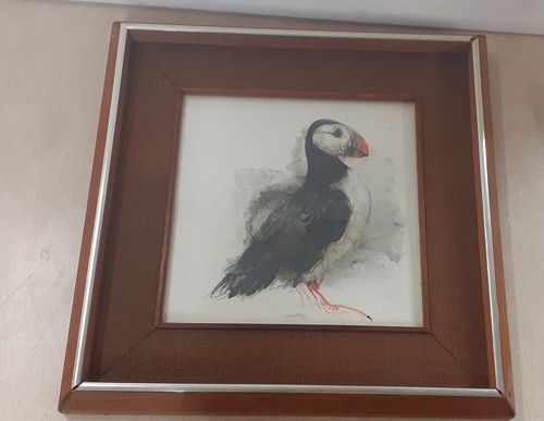 Mads stage puffin art print - mads,