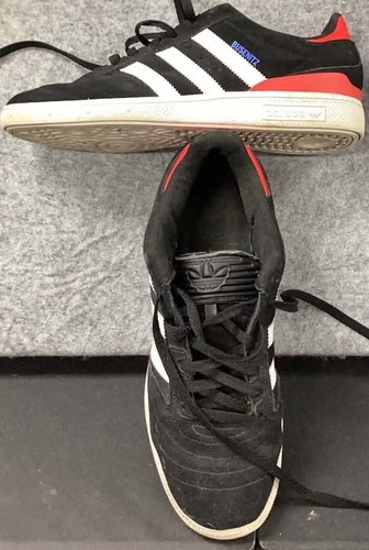 Black and red - red, adidas;