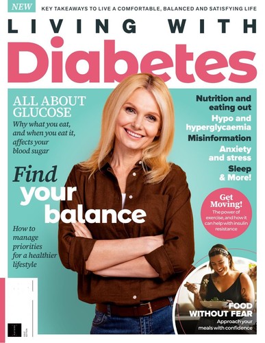Living with diabetes bookazine - living,