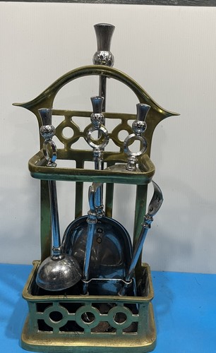 Stunning brass fireside - stunning,