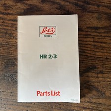 GENUINE LISTER HR 2/3 CYLINDER