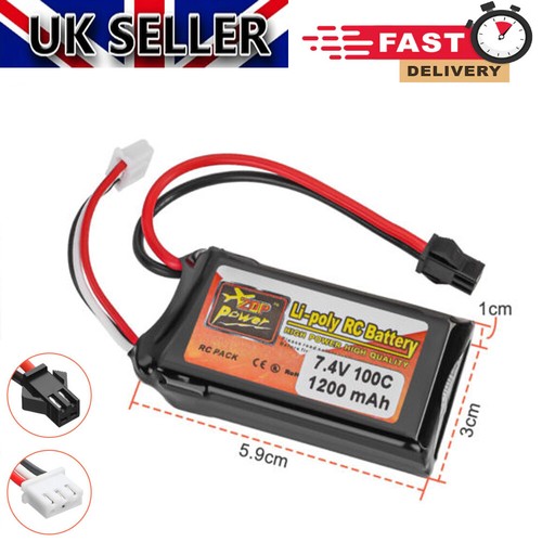 1200mah100c lipo battery - 7.4v,