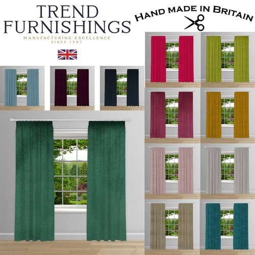 Velvet curtains made - made, to