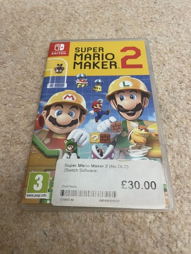 Super mario maker - 2, nintendo